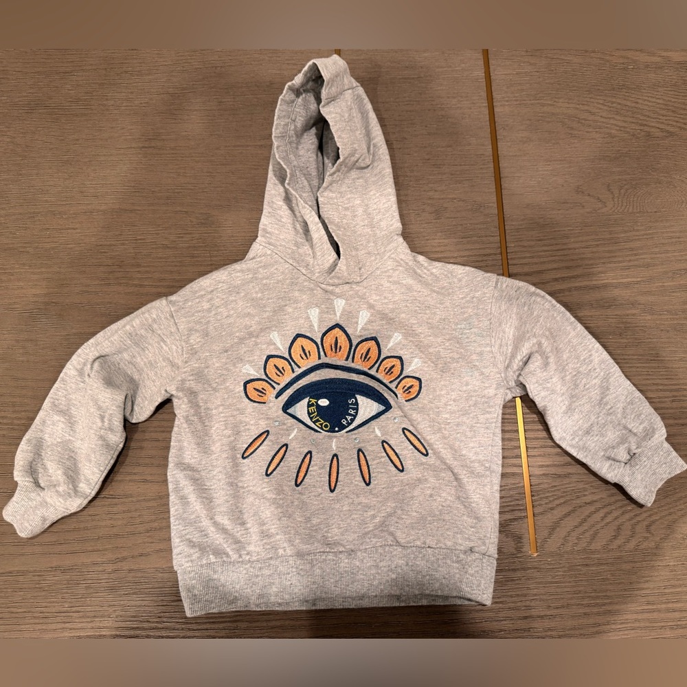 Kids KENZO hoodie, worn only twice , in amazing condition size 5